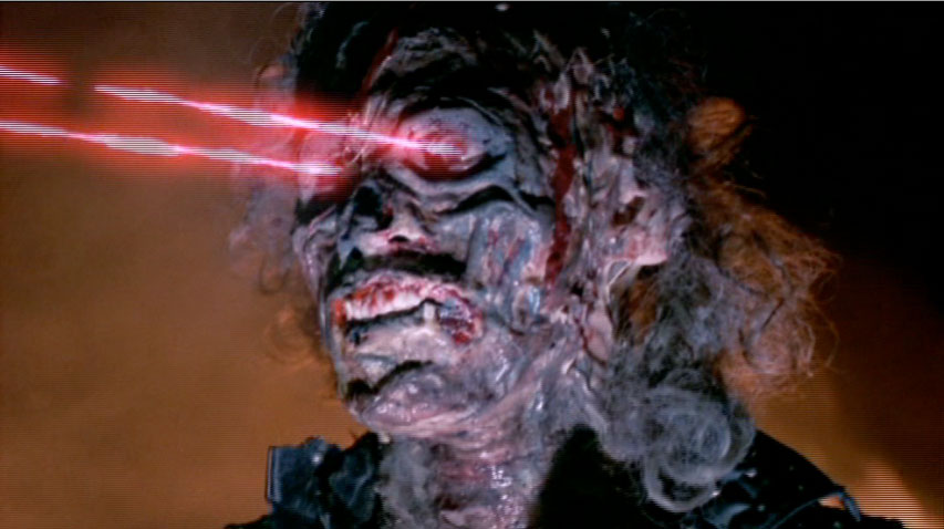 Lady Terminator's Laser Eyes