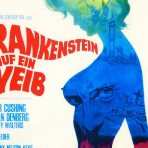 Frankenstein Created Woman - German poster