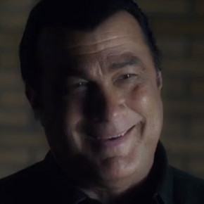 Steven Seagal doesn't know how or when to laugh