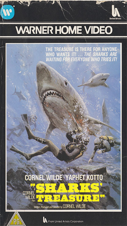 Sharks' Treasure - VHS